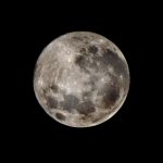 Crate details of the full moon