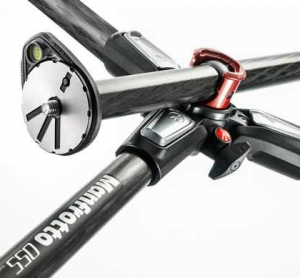 Pictured here is the Manfrotto 055 Aluminium Tripod (an exceptionally good tripod) showing the famous Q column