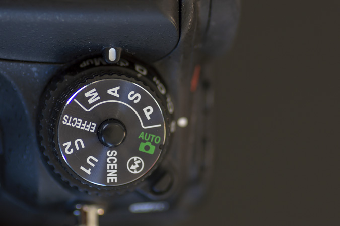 Correctly expose for high contrast lighting conditions by shooting in manual - M on the mode dial