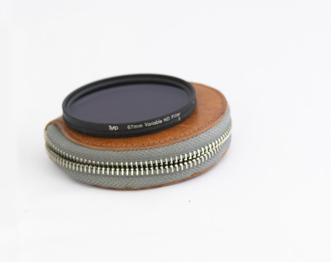 Syrp Variable ND Filter case with filter