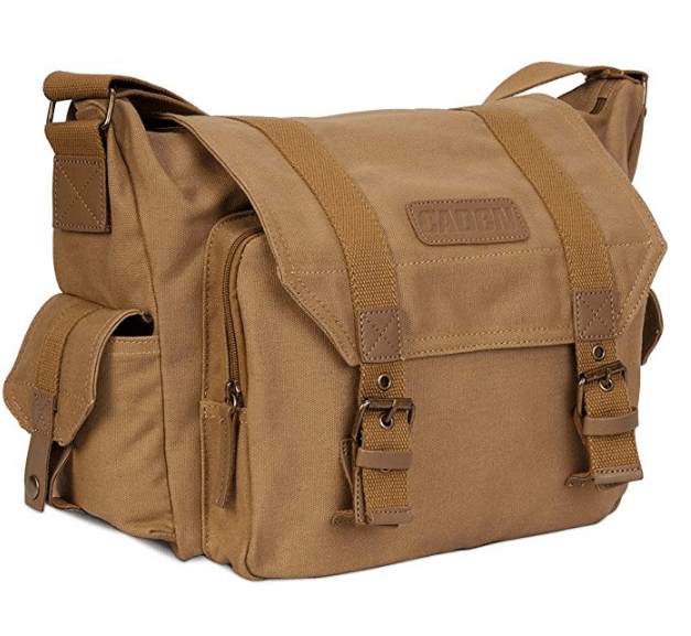 Best Mirrorless Camera Bag The Caden Lightweight Waterproof Canvas Camera Bag