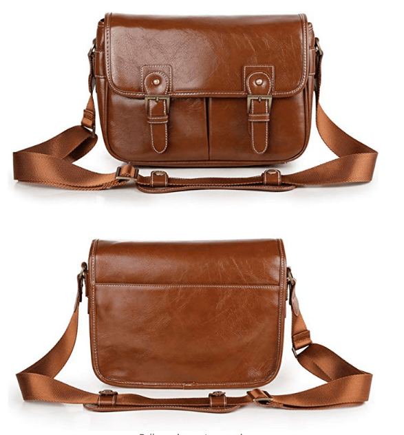 Best Mirrorless Camera Bag The Koolerton Vintage Shoulder Messenger Bag