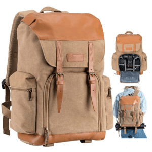 Best Mirrorless Camera Bag The Tarion Canvas Backpack